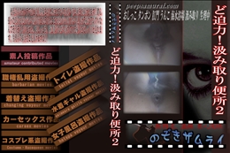 ど迫力!汲み取り便所2