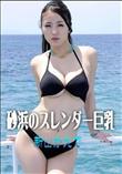 砂浜のスレンダー巨乳 [新山かえで]