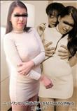 ニットワンピで豊満ボディを見せつける熟痴女
