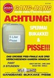 Achtung! Sperma und Pisse